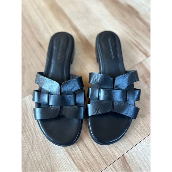 Vintage Foundry Co. Womens Lacy Heel, Round Toe Sandals, Rubber Outsole - Picture 2 of 6